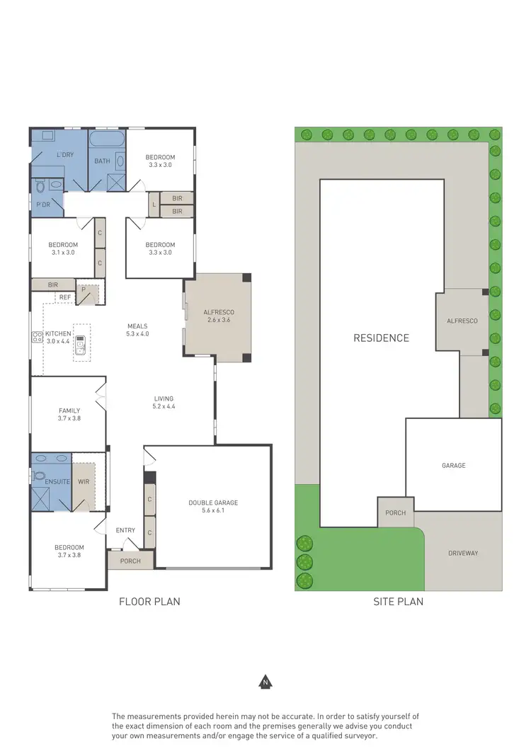 Floorplan of Homely house listing, 3 Bindarri Road, Manor Lakes VIC 3024