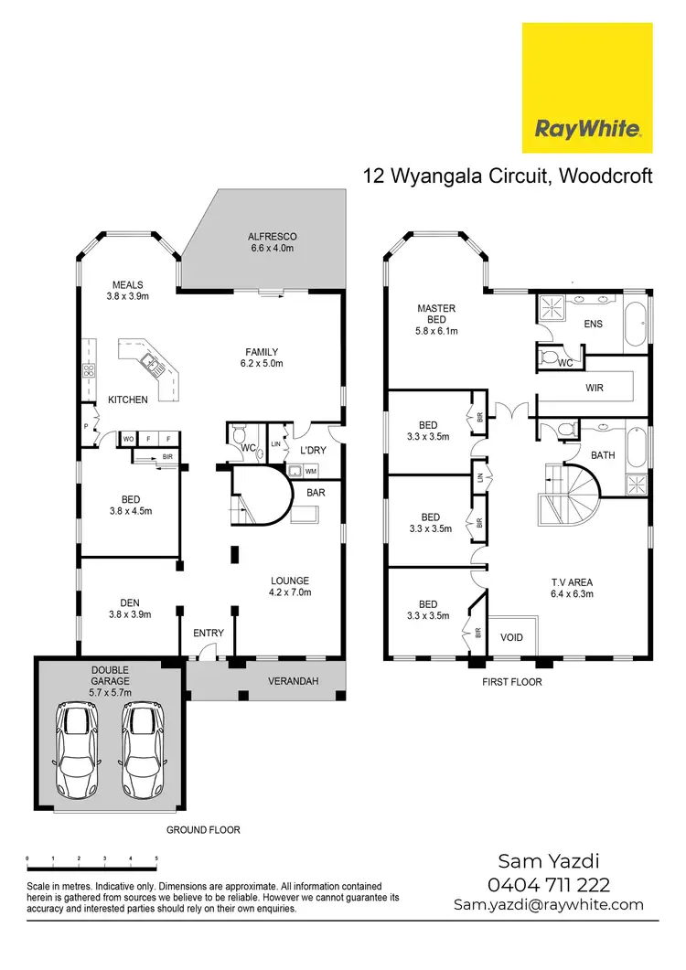 Floorplan of Homely house listing, 12 Wyangala Circuit, Woodcroft NSW 2767