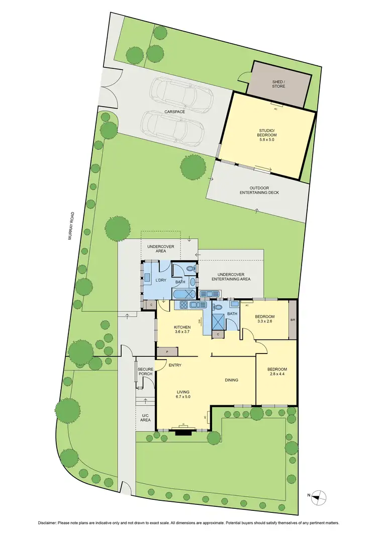 Floorplan of Homely house listing, 109 Connolly Avenue, Coburg VIC 3058
