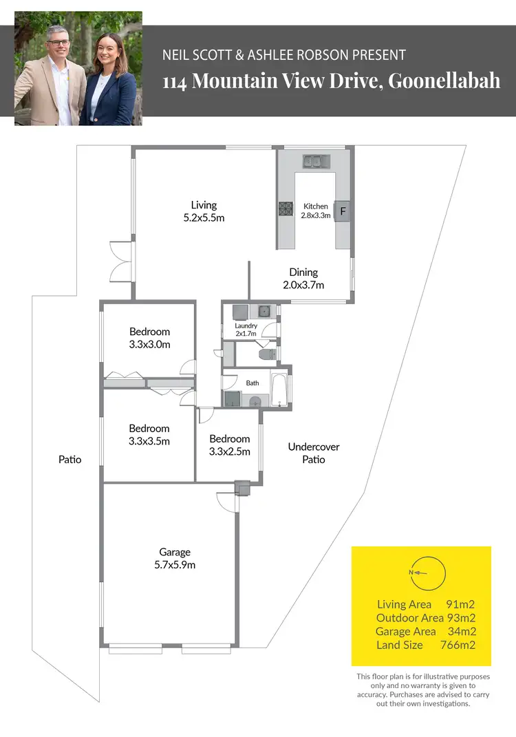 Floorplan of Homely house listing, 114 Mountain View Drive, Goonellabah NSW 2480