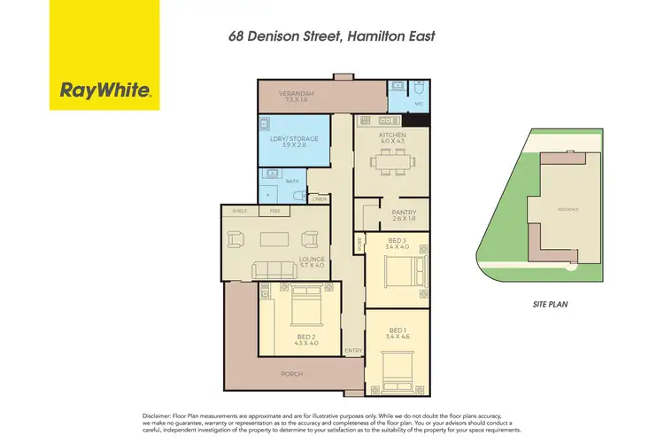 Floorplan of Homely house listing, 68 Denison Street, Hamilton East NSW 2303
