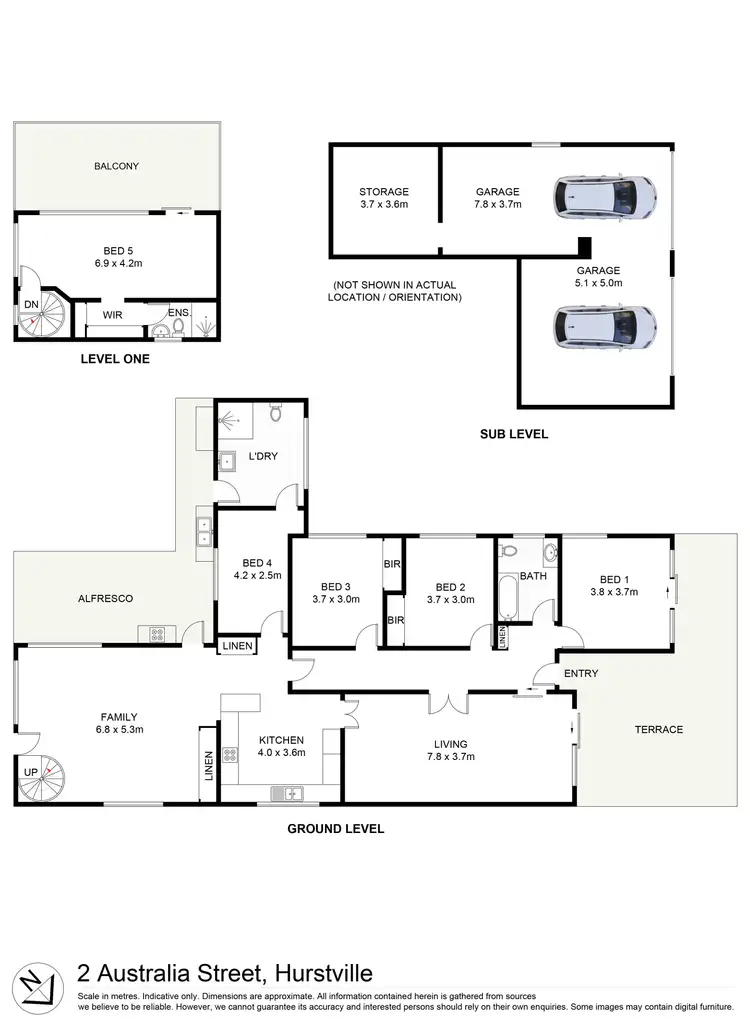 Floorplan of Homely house listing, 2 Australia Street, Hurstville NSW 2220