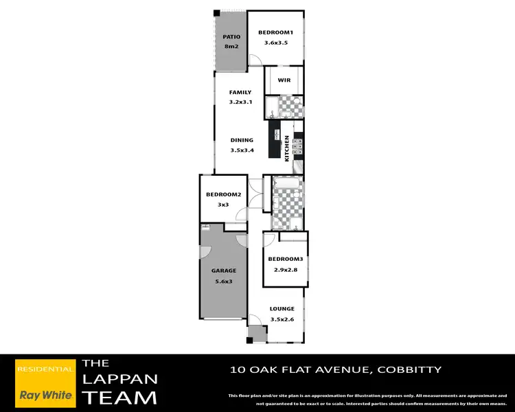 Floorplan of Homely house listing, 10 Oak Flat Avenue, Cobbitty NSW 2570