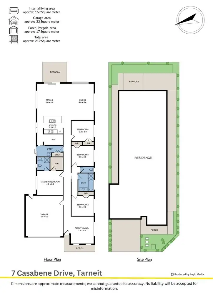 Floorplan of Homely house listing, 7 Casabene Drive, Tarneit VIC 3029