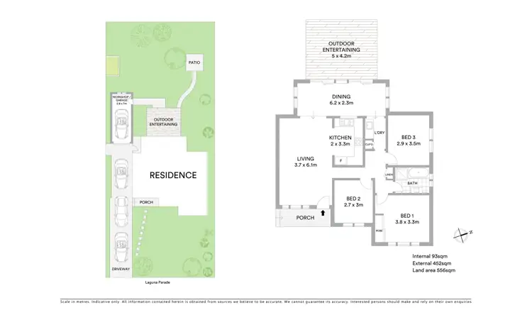 Floorplan of Homely house listing, 6 Laguna Parade, Berkeley Vale NSW 2261