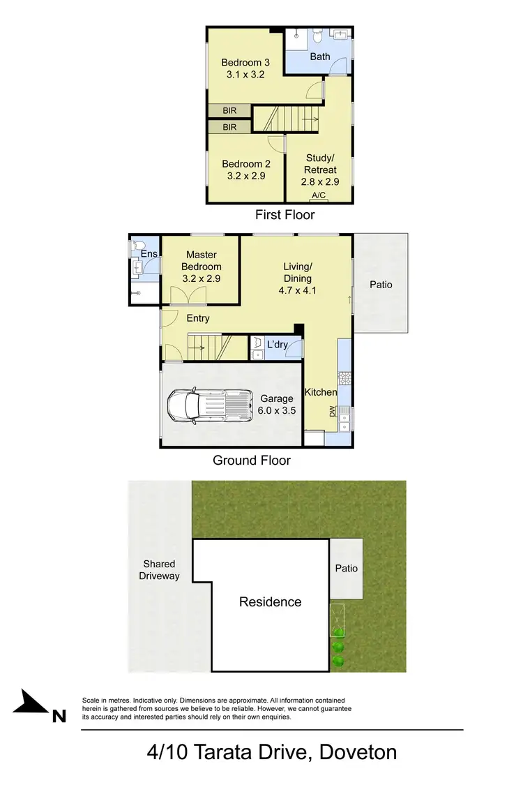 Floorplan of Homely townhouse listing, 4/10 Tarata Drive, Doveton VIC 3177