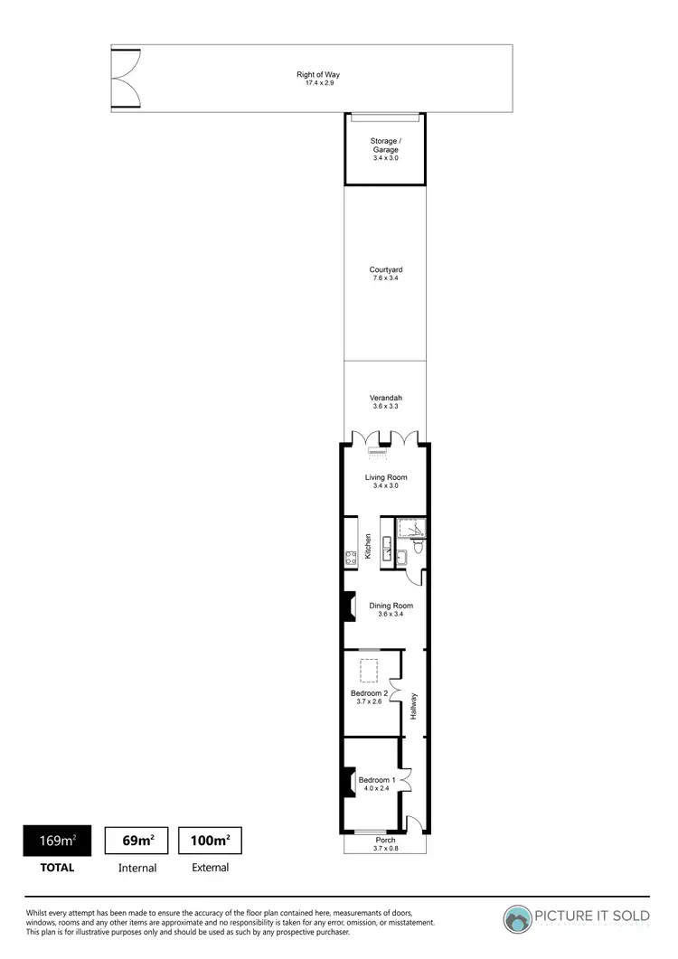Floorplan of Homely house listing, 217A Wright Street, Adelaide SA 5000