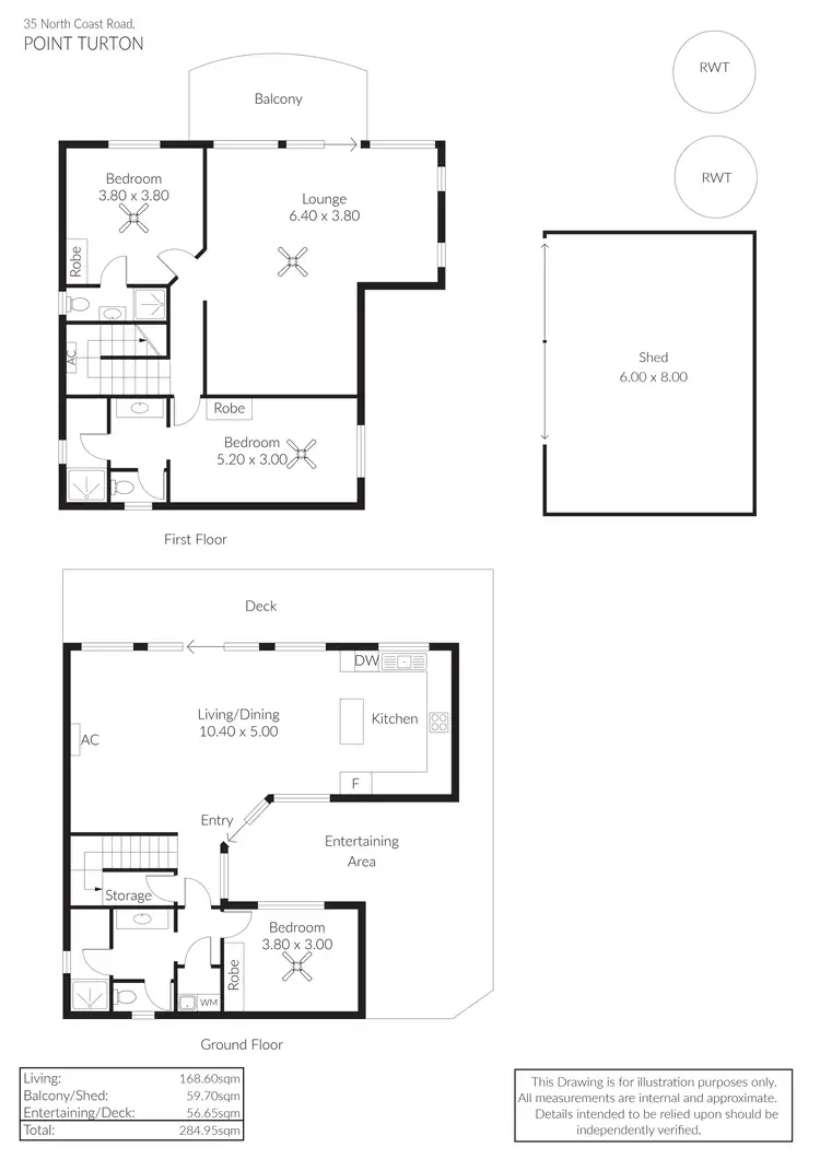Floorplan of Homely house listing, 35 North Coast Road, Point Turton SA 5575