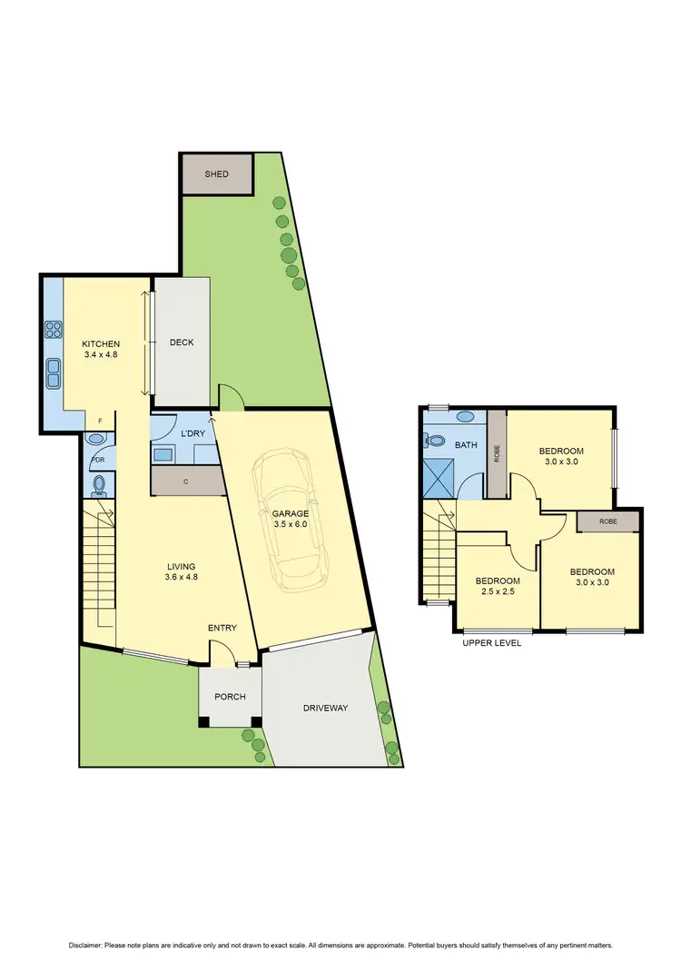 Floorplan of Homely townhouse listing, 1/160 Mcbryde Street, Fawkner VIC 3060