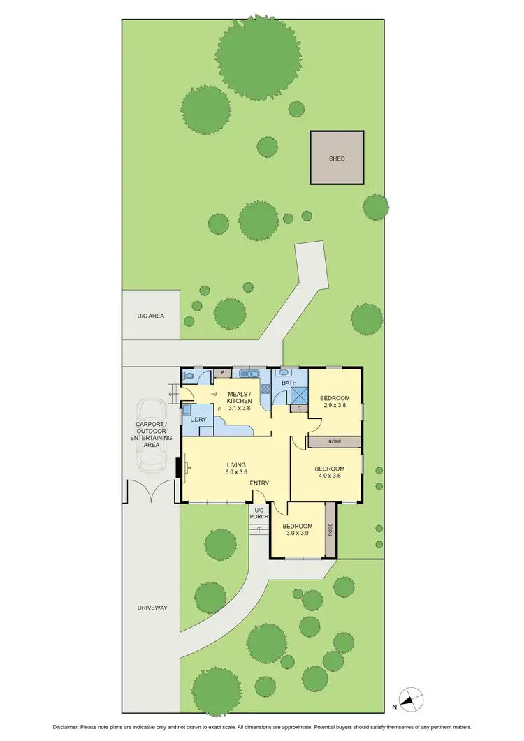 Floorplan of Homely house listing, 12 Berry Street, Fawkner VIC 3060
