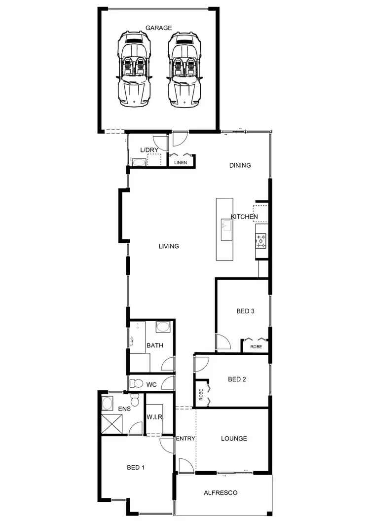 Floorplan of Homely house listing, 4 Prion Lane, Erskine WA 6210