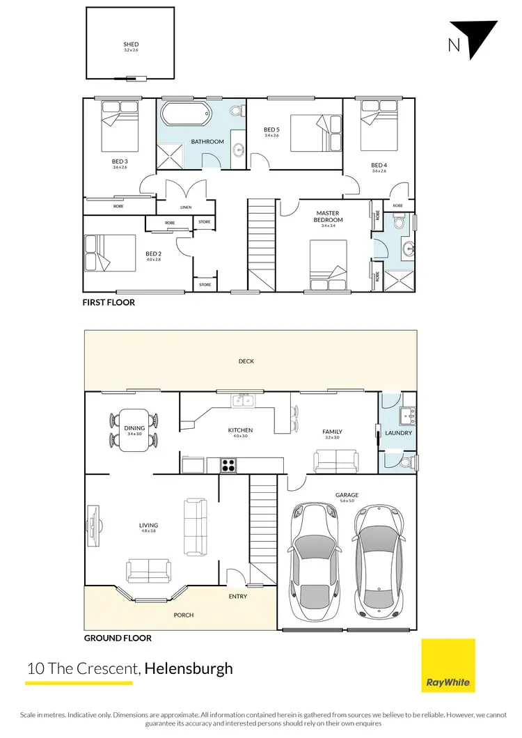 Floorplan of Homely house listing, 10 The Crescent, Helensburgh NSW 2508