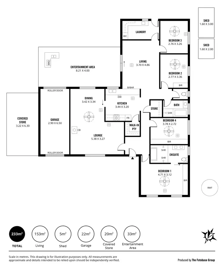 Floorplan of Homely house listing, 2 Abiona Street, Flagstaff Hill SA 5159