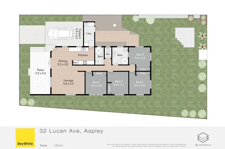 Floorplan of Homely house listing, 32 Lucan Avenue, Aspley QLD 4034