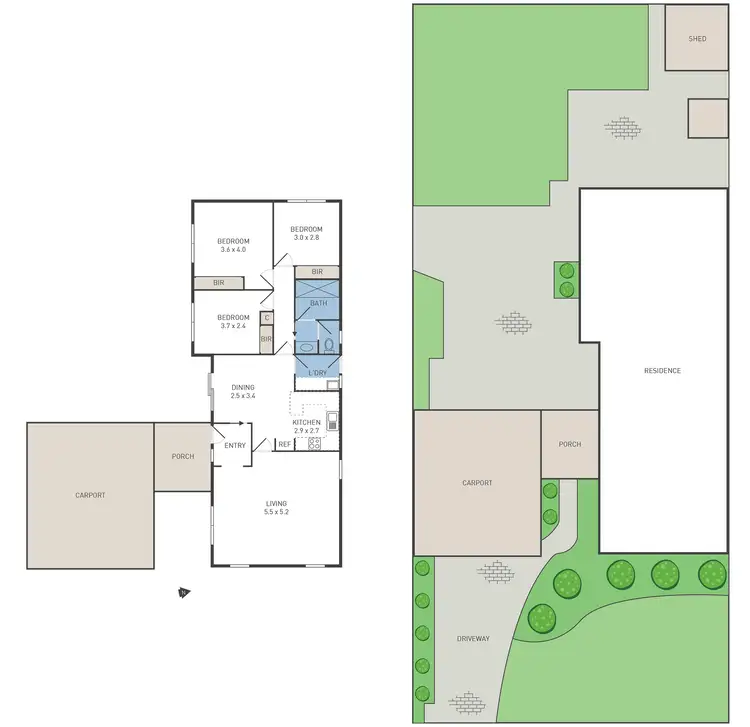 Floorplan of Homely house listing, 7 Aitken Avenue, Hoppers Crossing VIC 3029