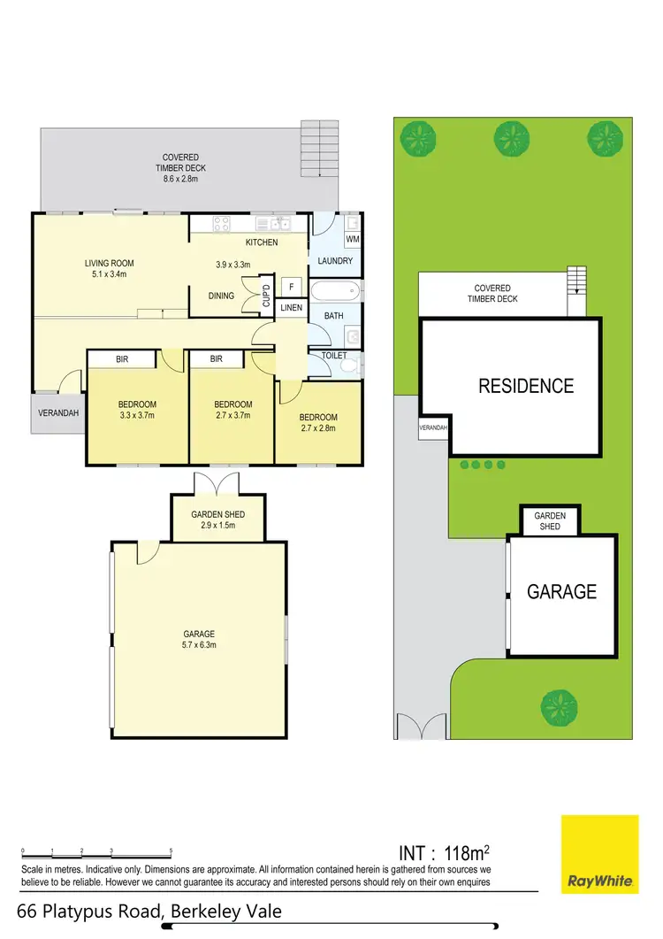 Floorplan of Homely house listing, 66 Platypus Road, Berkeley Vale NSW 2261
