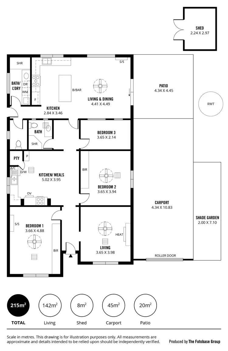 Floorplan of Homely house listing, 9 Torrens Crescent, Pennington SA 5013
