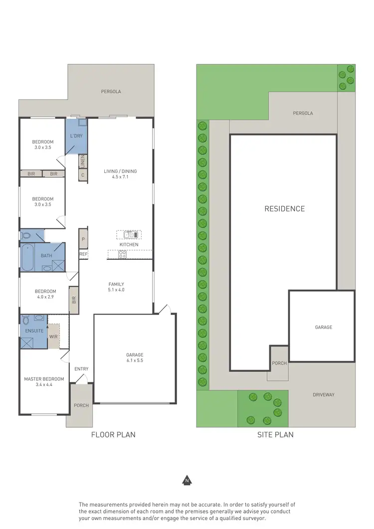 Floorplan of Homely house listing, 10 Leila Street, Werribee VIC 3030