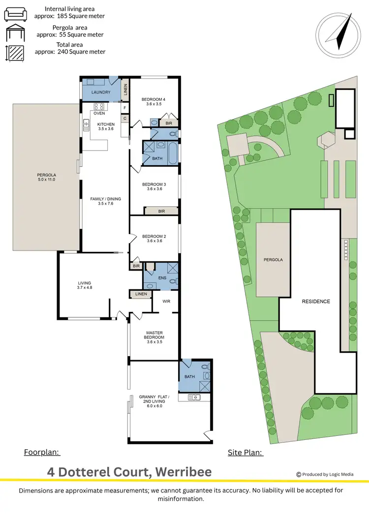 Floorplan of Homely house listing, 4 Dotterel Court, Werribee VIC 3030