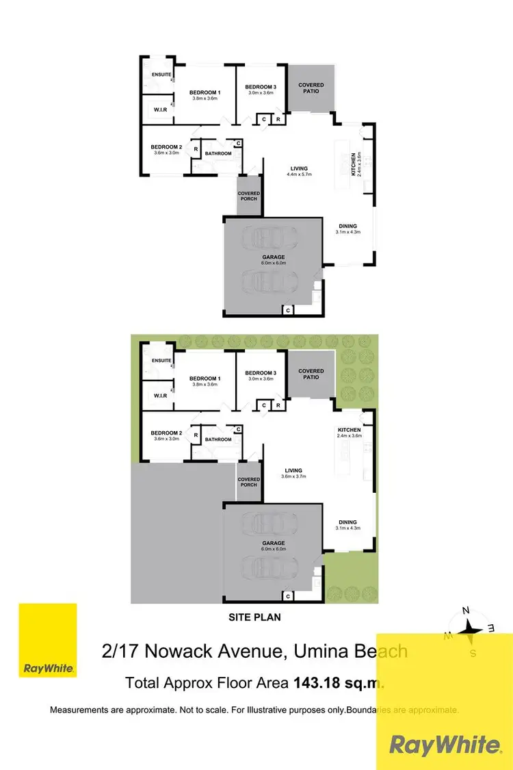 Floorplan of Homely villa listing, 2/17 Nowack Avenue, Umina Beach NSW 2257