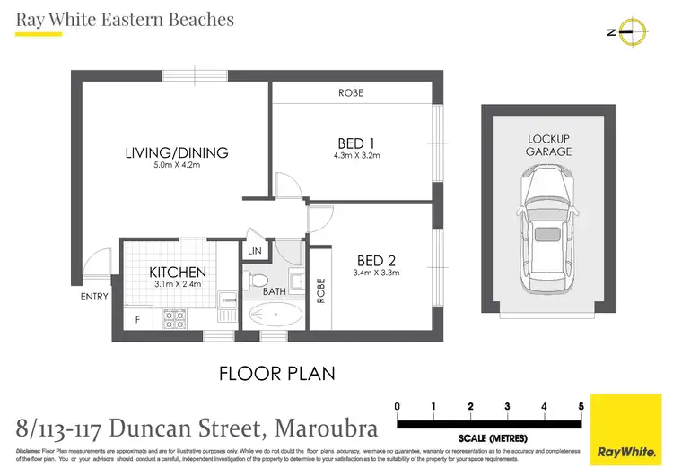 Floorplan of Homely apartment listing, 8/113-117 Duncan Street, Maroubra NSW 2035