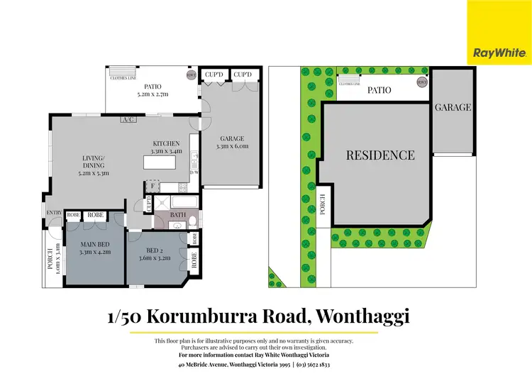 Floorplan of Homely house listing, 1/50 Korumburra Road, Wonthaggi VIC 3995