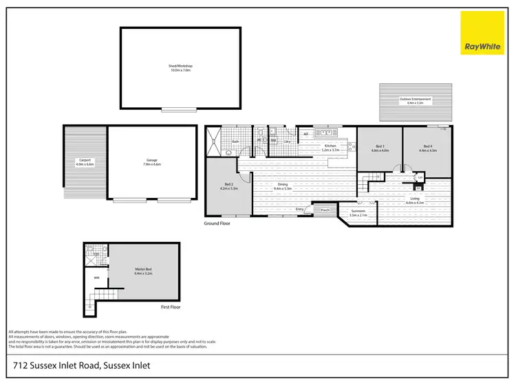 Floorplan of Homely house listing, 712 Sussex Inlet Road, Sussex Inlet NSW 2540