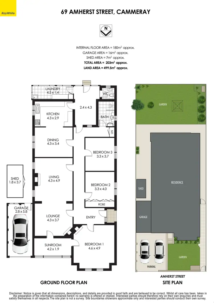 Floorplan of Homely house listing, 69 Amherst Street, Cammeray NSW 2062