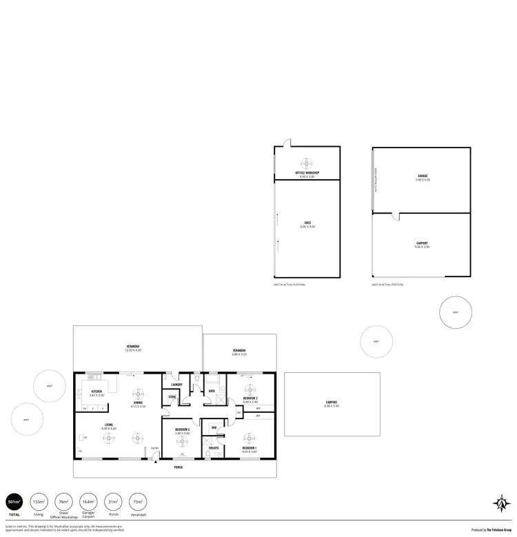 Floorplan of Homely rural property listing, 775A North Bremer Road, Hartley SA 5255