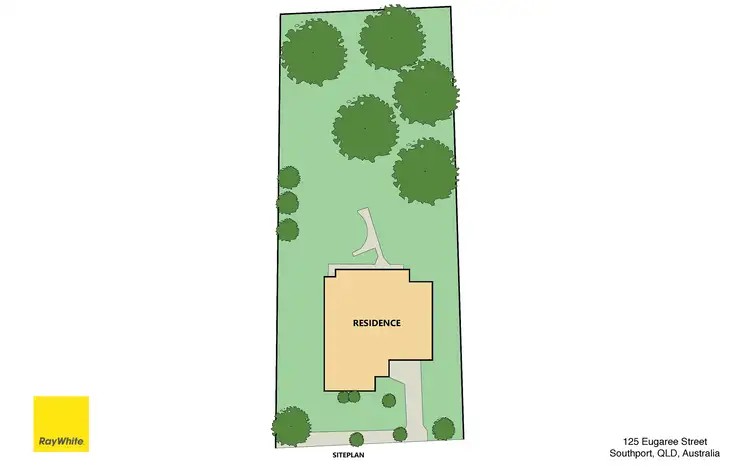 Floorplan of Homely house listing, 125 Eugaree Street, Southport QLD 4215