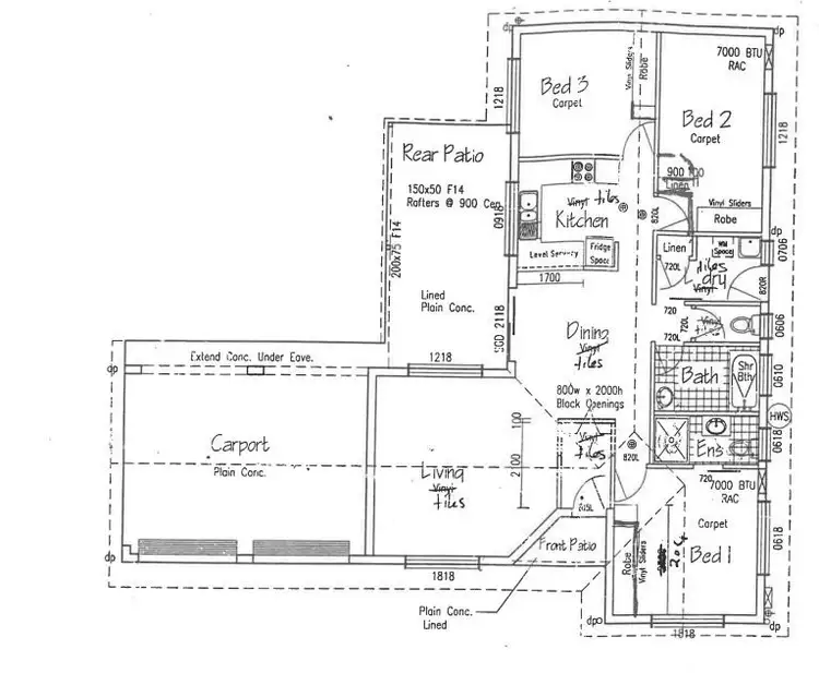 Floorplan of Homely house listing, 12 Luisa Street, Edmonton QLD 4869