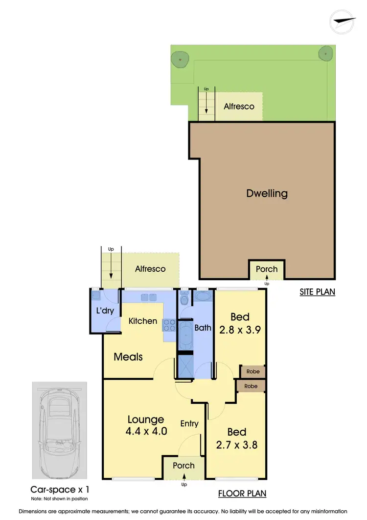 Floorplan of Homely unit listing, 3/12 Argyle Street, Bentleigh East VIC 3165