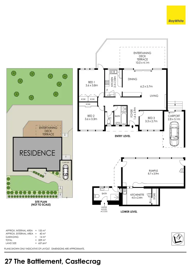 Floorplan of Homely house listing, 27 The Battlement, Castlecrag NSW 2068
