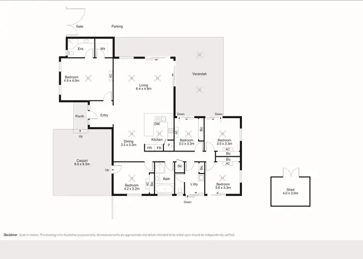 Floorplan of Homely house listing, 70 Sandpiper Avenue, Djugun WA 6725