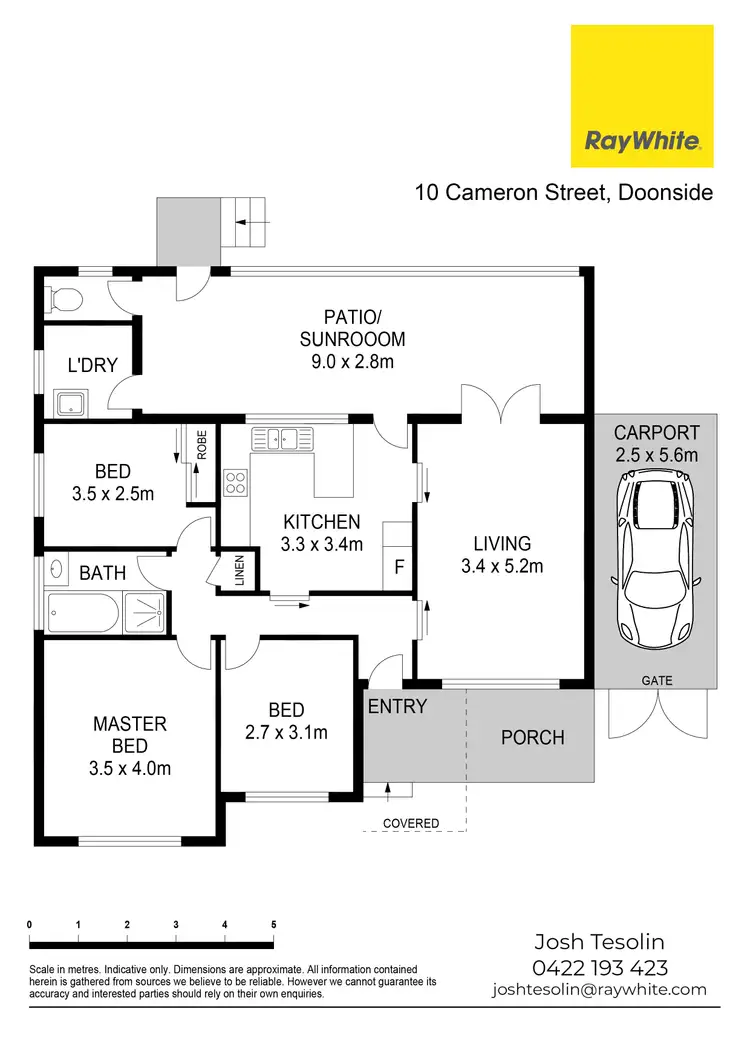 Floorplan of Homely house listing, 10 Cameron Street, Doonside NSW 2767