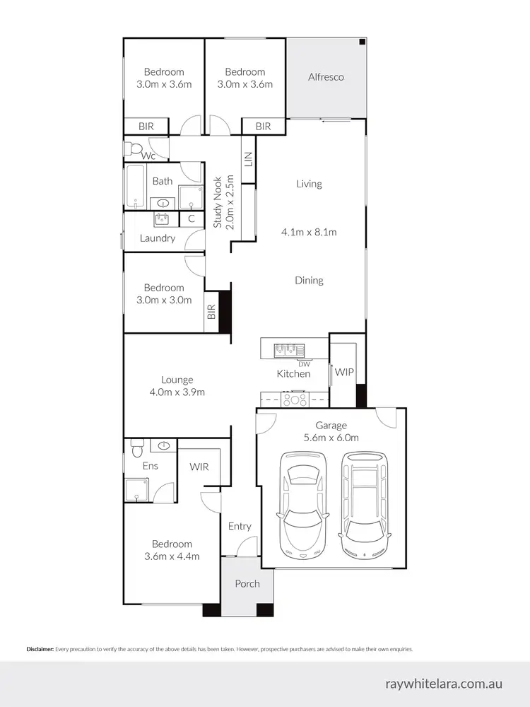 Floorplan of Homely house listing, 22 Cedar Road, Lara VIC 3212
