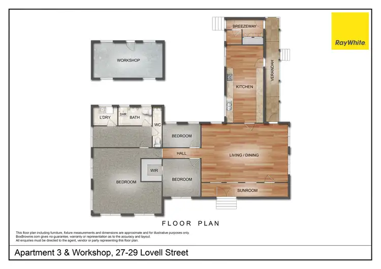 Floorplan of Homely block of units listing, 31-33 Lovell Street, Roma QLD 4455