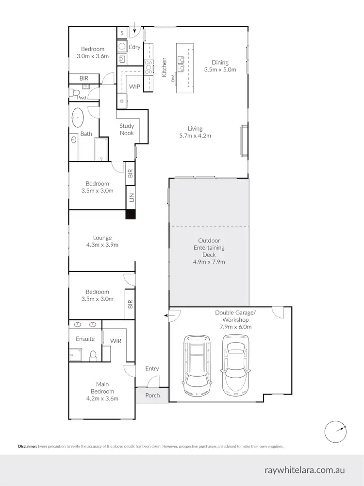 Floorplan of Homely house listing, 465 O'Hallorans Road, Lara VIC 3212