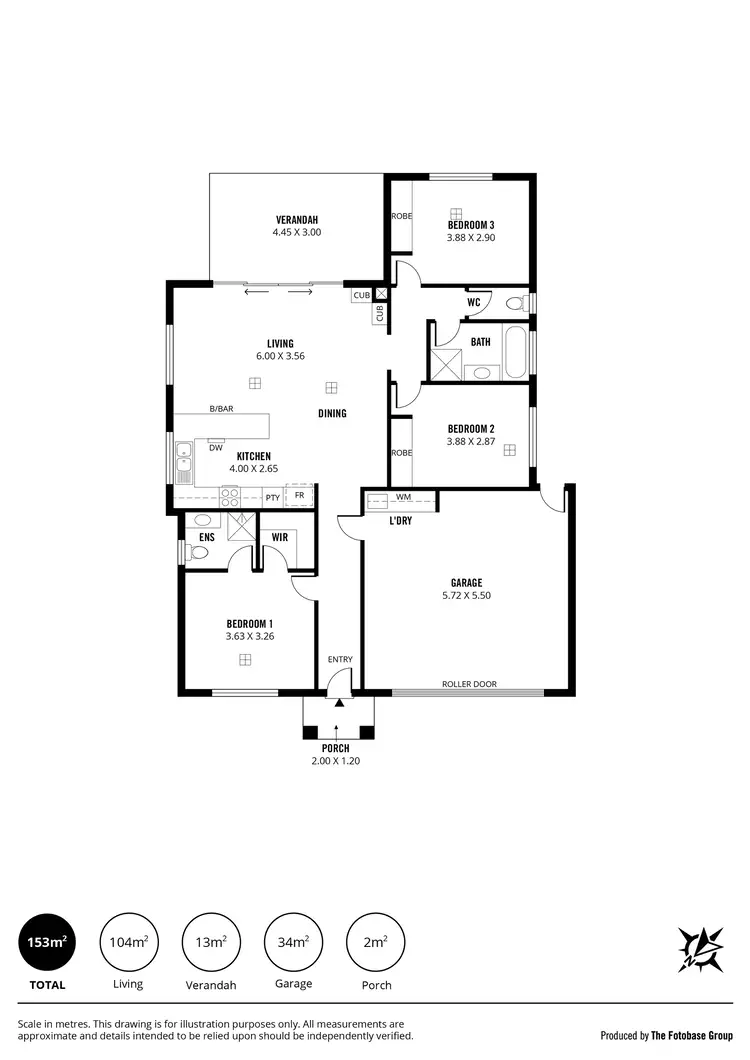 Floorplan of Homely house listing, 2 Sabre Avenue, Ingle Farm SA 5098
