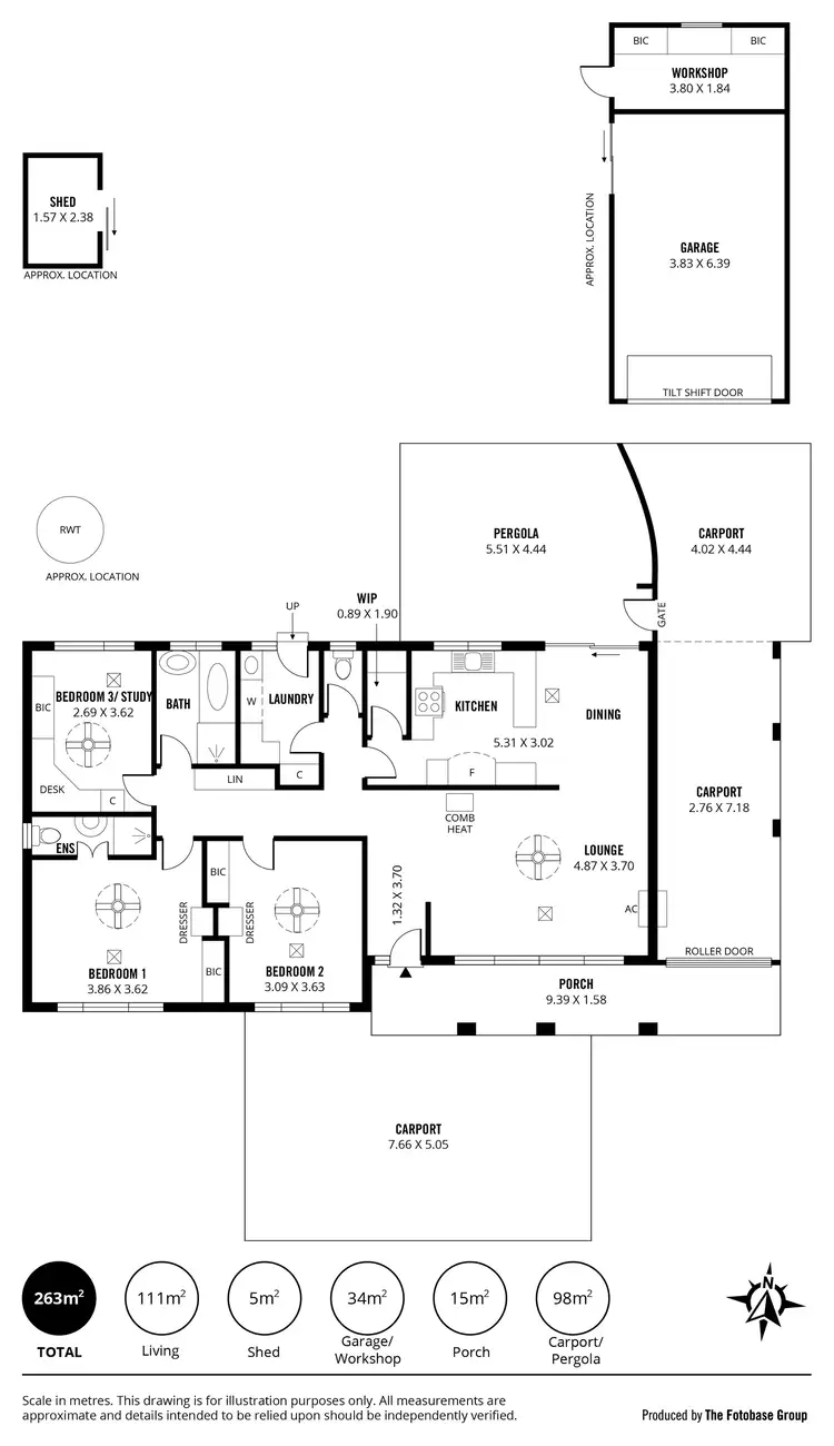 Floorplan of Homely house listing, 11 Tomkinson Road, Semaphore Park SA 5019