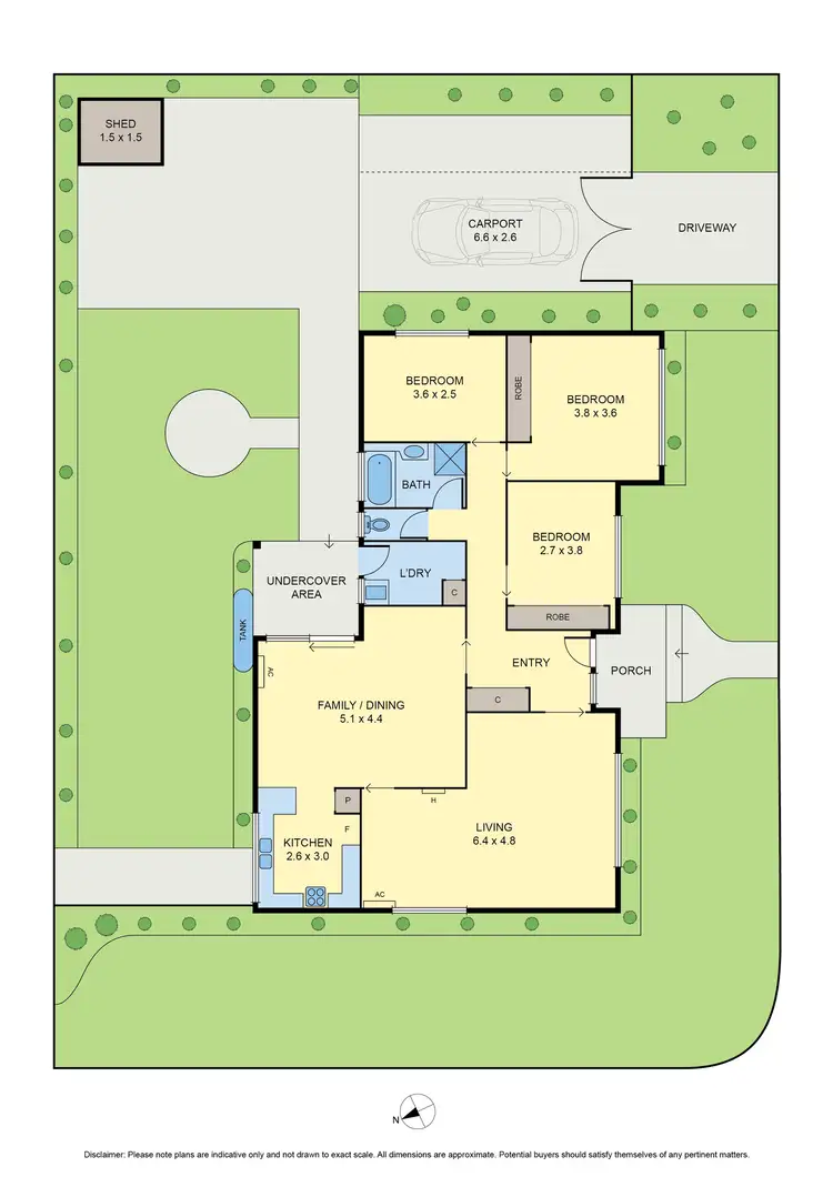 Floorplan of Homely house listing, 18 Barrington Crescent, Gladstone Park VIC 3043