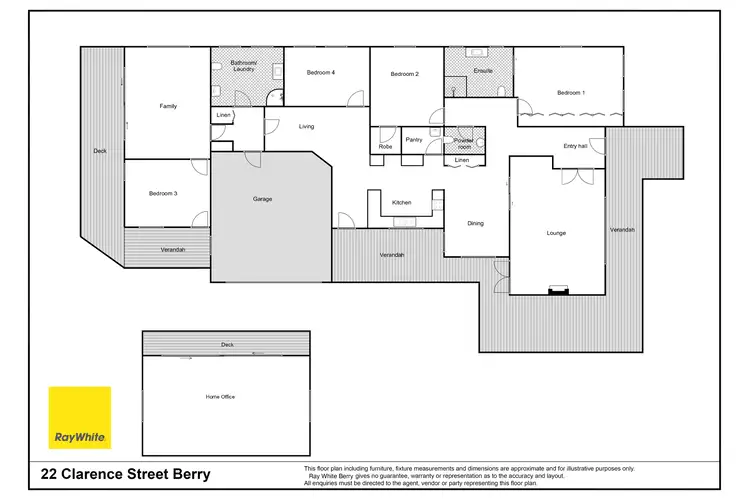 Floorplan of Homely house listing, 22 Clarence Street, Berry NSW 2535