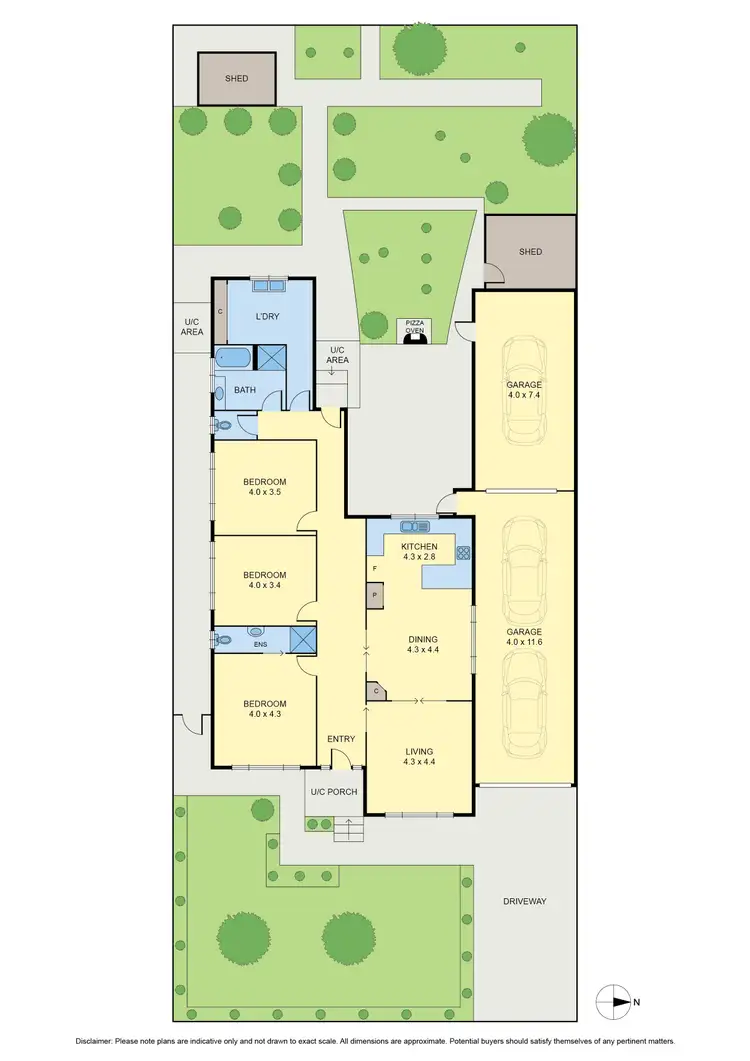 Floorplan of Homely house listing, 17 Allan Street, Fawkner VIC 3060