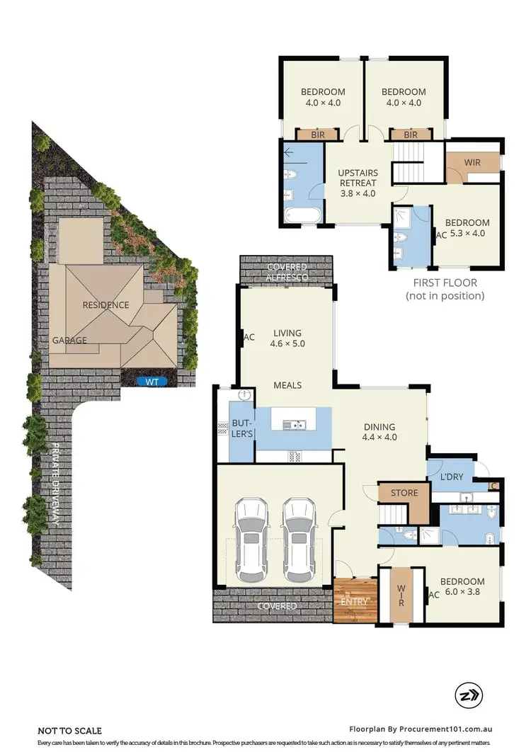 Floorplan of Homely house listing, 5B Walter Street, Glen Waverley VIC 3150