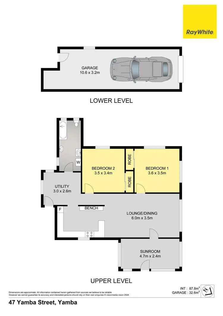 Floorplan of Homely house listing, 47 Yamba Street, Yamba NSW 2464