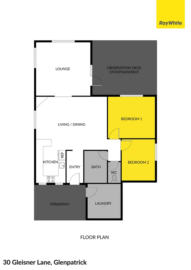 Floorplan of Homely house listing, 30 Gleisner Lane, Glenpatrick VIC 3469