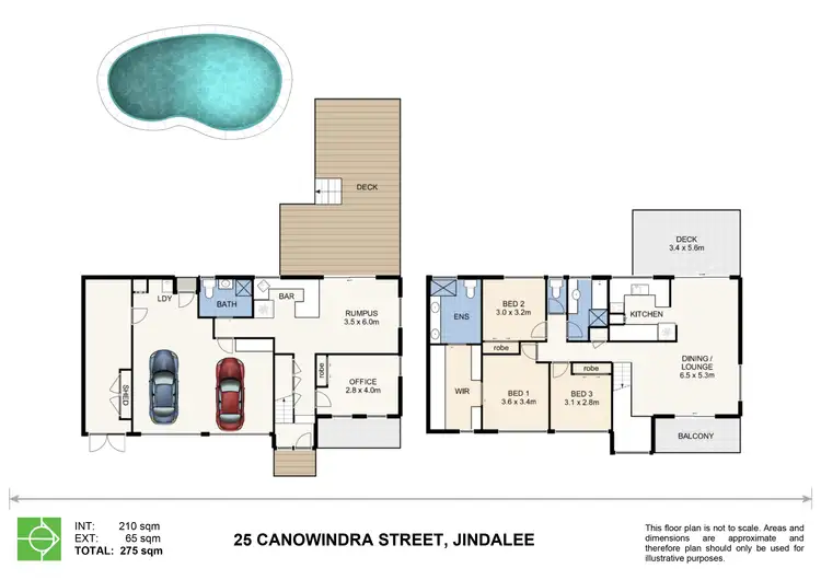 Floorplan of Homely house listing, 25 Canowindra Street, Jindalee QLD 4074