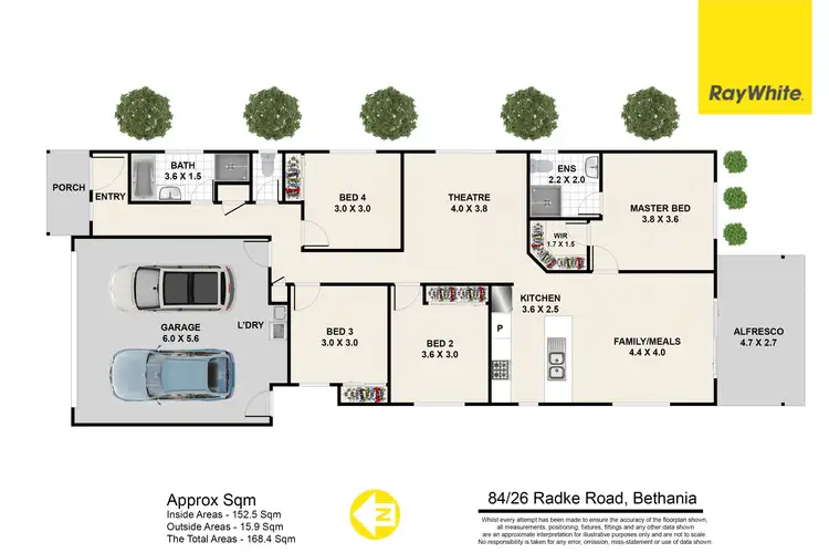 Floorplan of Homely house listing, 84/26-32 Radke Road, Bethania QLD 4205
