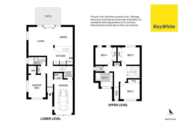 Floorplan of Homely townhouse listing, 5/12 Mandi Court, Urraween QLD 4655