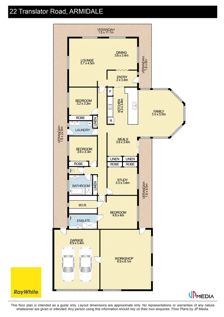 Floorplan of Homely house listing, 22 Translator Road, Armidale NSW 2350